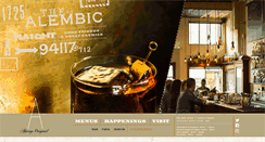 Desktop Screenshot of alembicbar.com